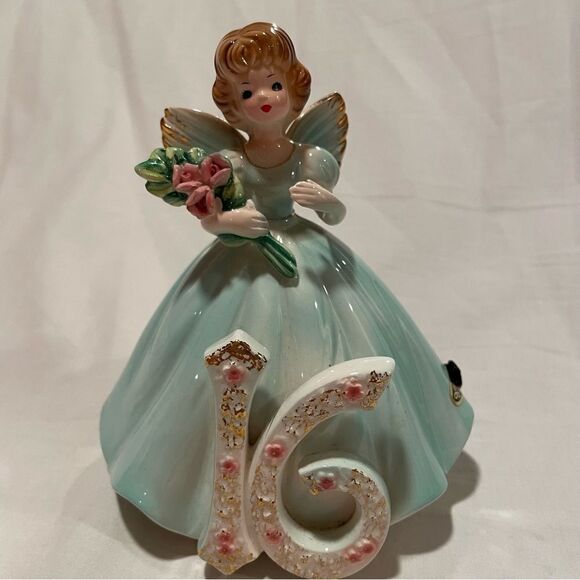 Josef original sweet 16 sixteen birthday angel Antique - Picture 3 of 15